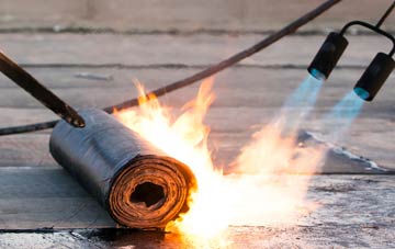 Hook asphalt flat roofing repairs